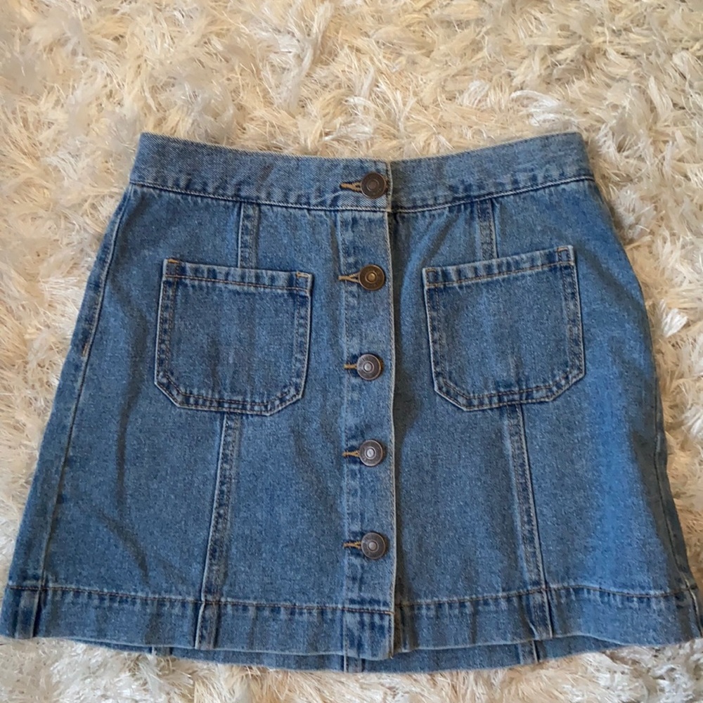 Denim skirt